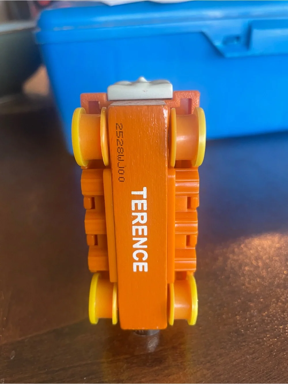 Thomas the Train Terence Tractor Wooden Railway Rare Friends Vintage Orange